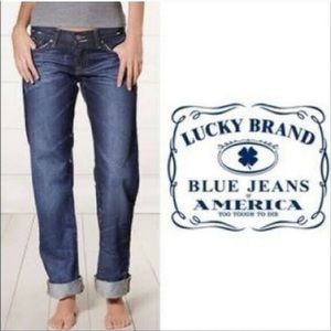 LUCKY BRAND Distressed Denim Riley Jeans 28